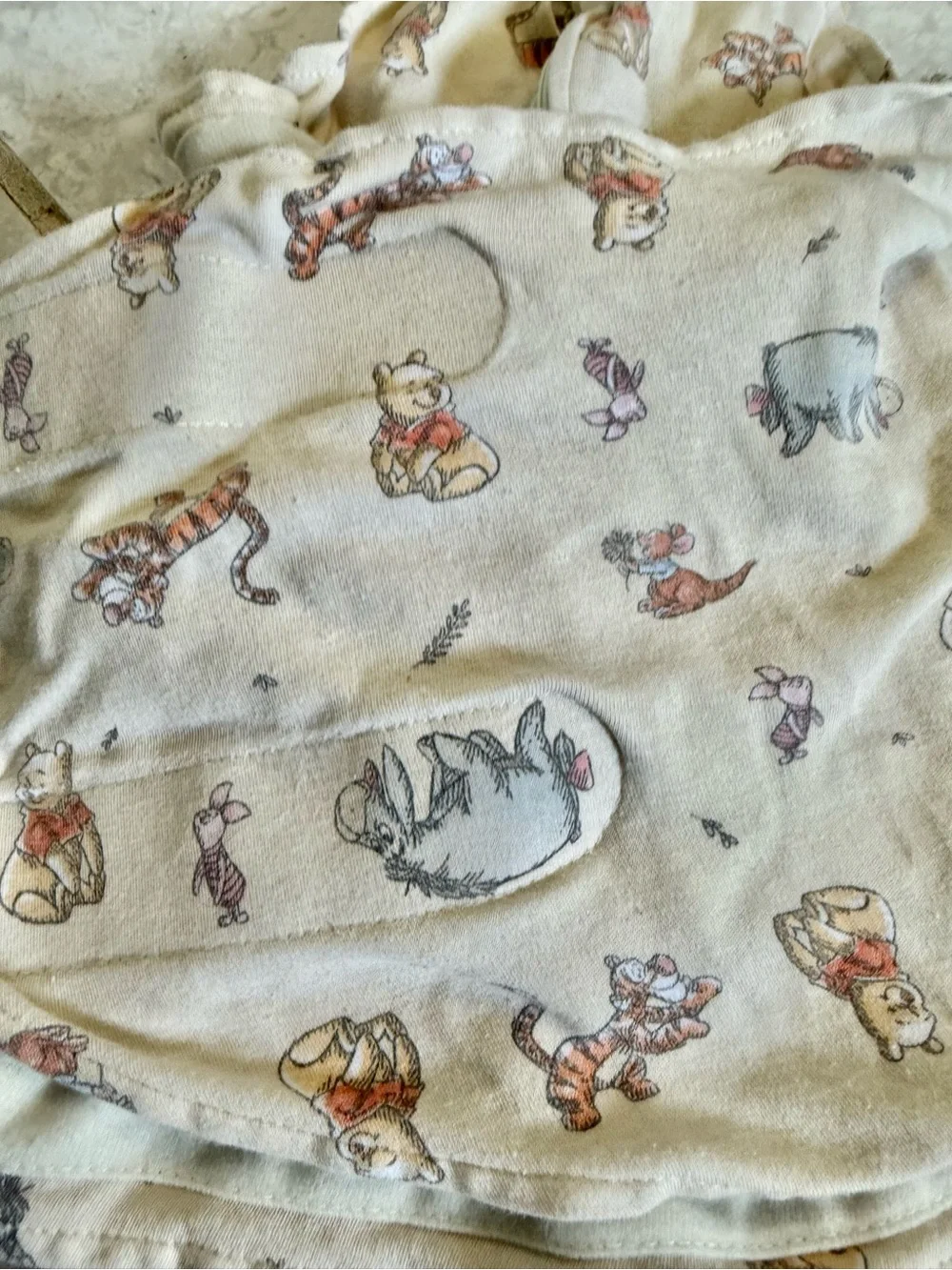 HALO Cream Winnie the Pooh Pattern Sleep Sack